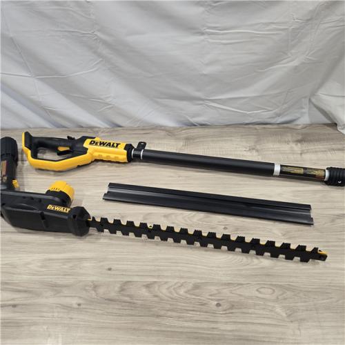 AS-IS DEWALT 20V MAX Cordless Pole Hedge Trimmer (Tool Only)