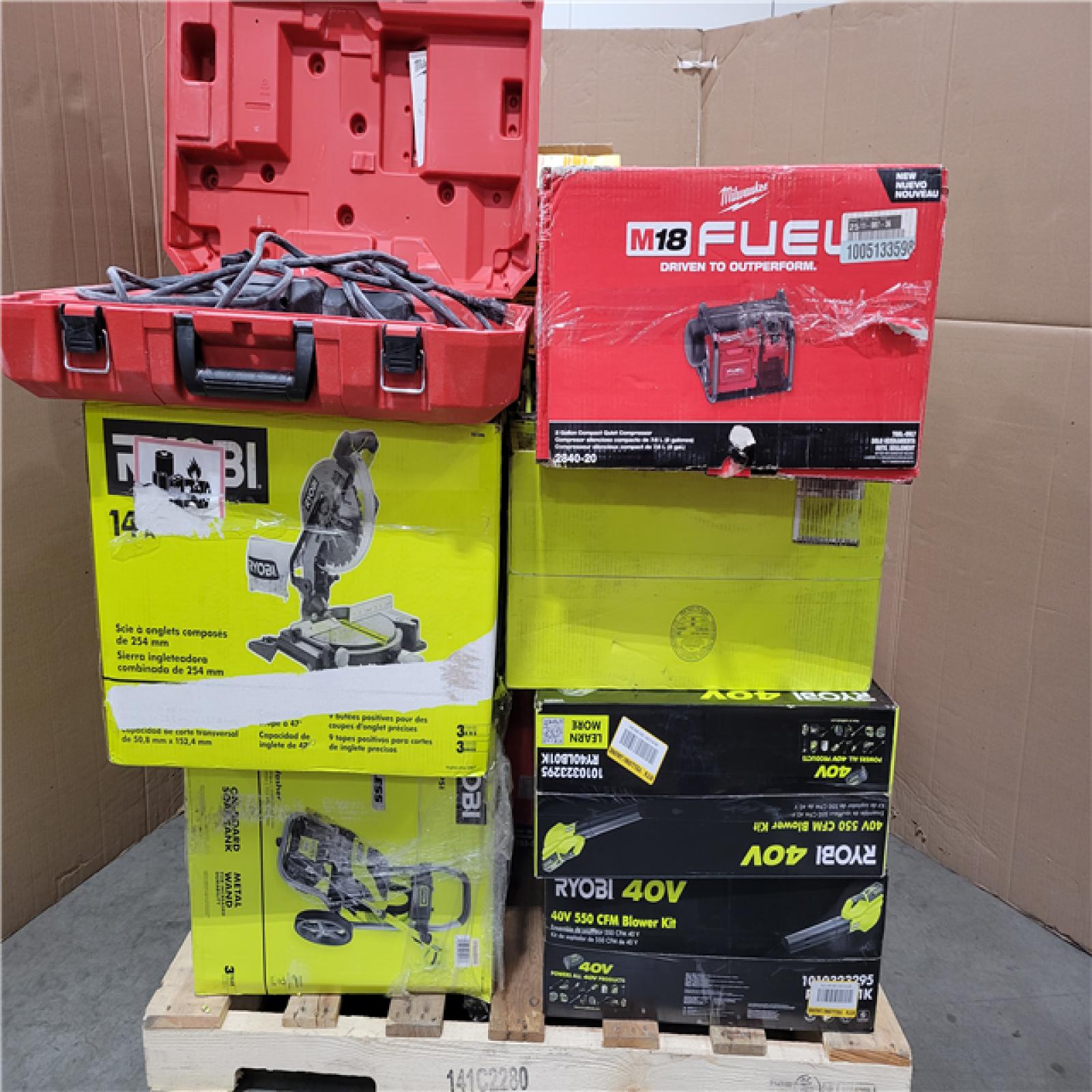 CALIFORNIA AS-IS TOOL PALLET