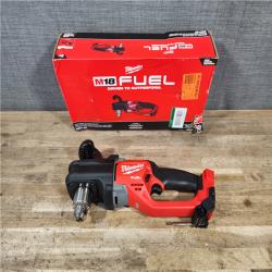 HOUSTON LOCATION - AS-IS Milwaukee FUEL GEN II 18V Lithium-Ion Brushless Cordless 1/2 in. Hole Hawg Right Angle Drill (Tool-Only)