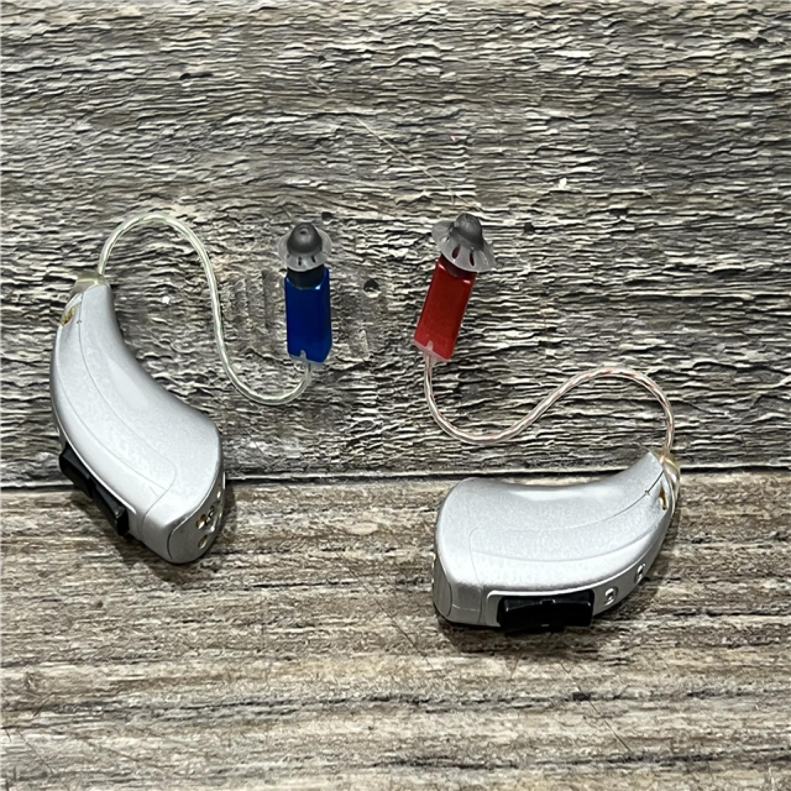 AS-IS CONTROL by HearingAssist FDA Registered Rechargeable OTC Hearing Aid Kit, Silver