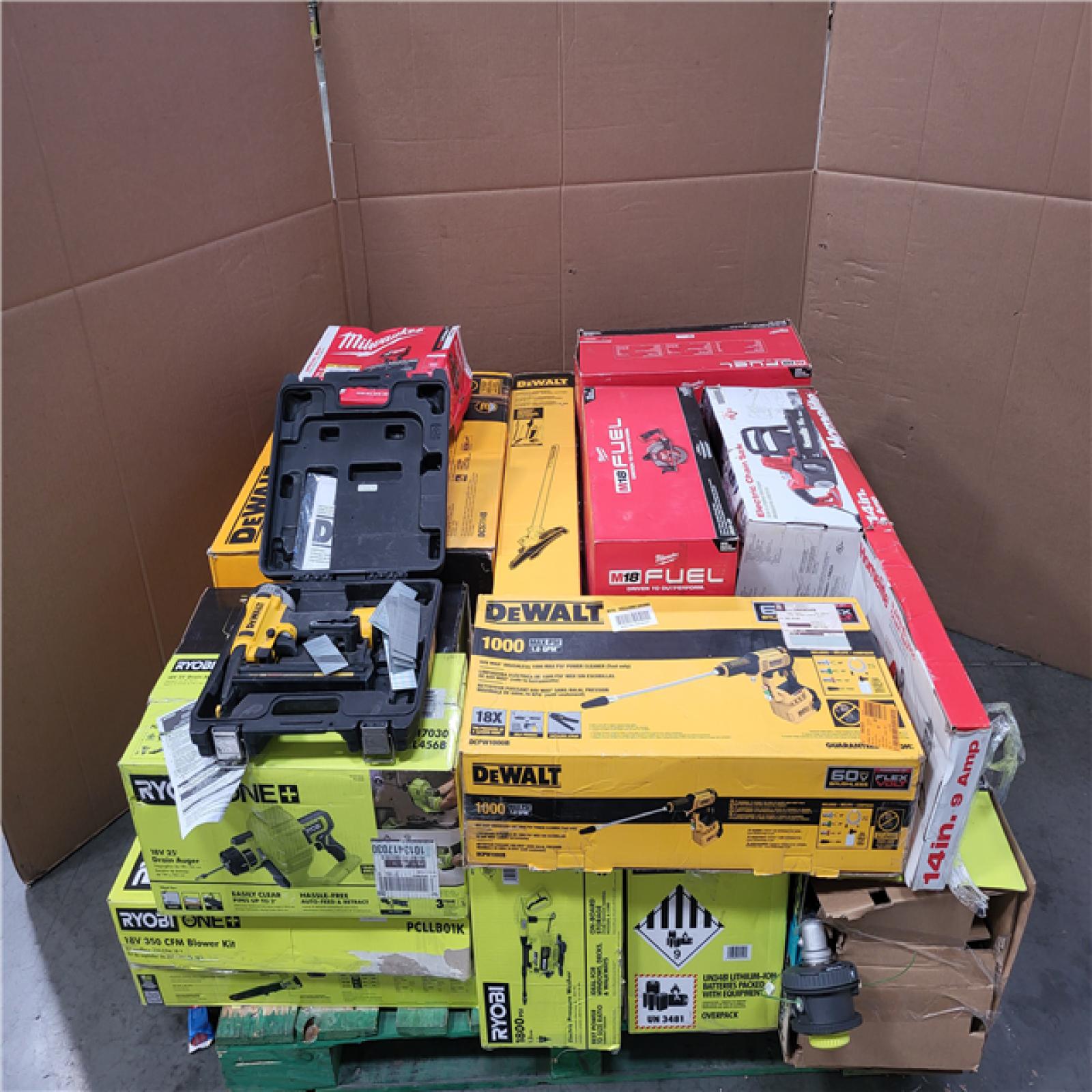 CALIFORNIA AS-IS TOOL PALLET