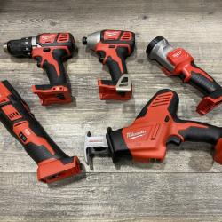LIKE NEW - Milwaukee 18V Lithium-Ion Cordless (5-Tool) Combo Kit