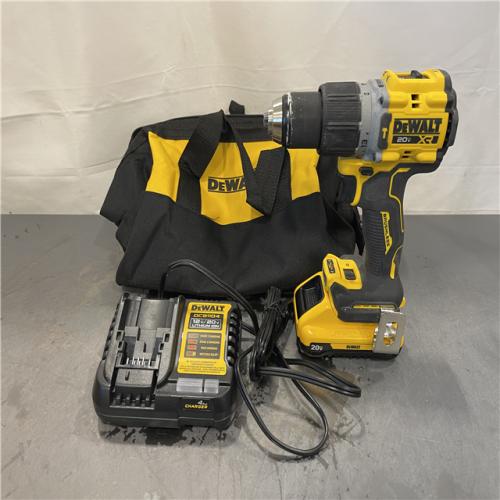 AS-IS - DEWALT 20V MAX* XR Brushless Cordless 1/2 Hammer Drill Kit