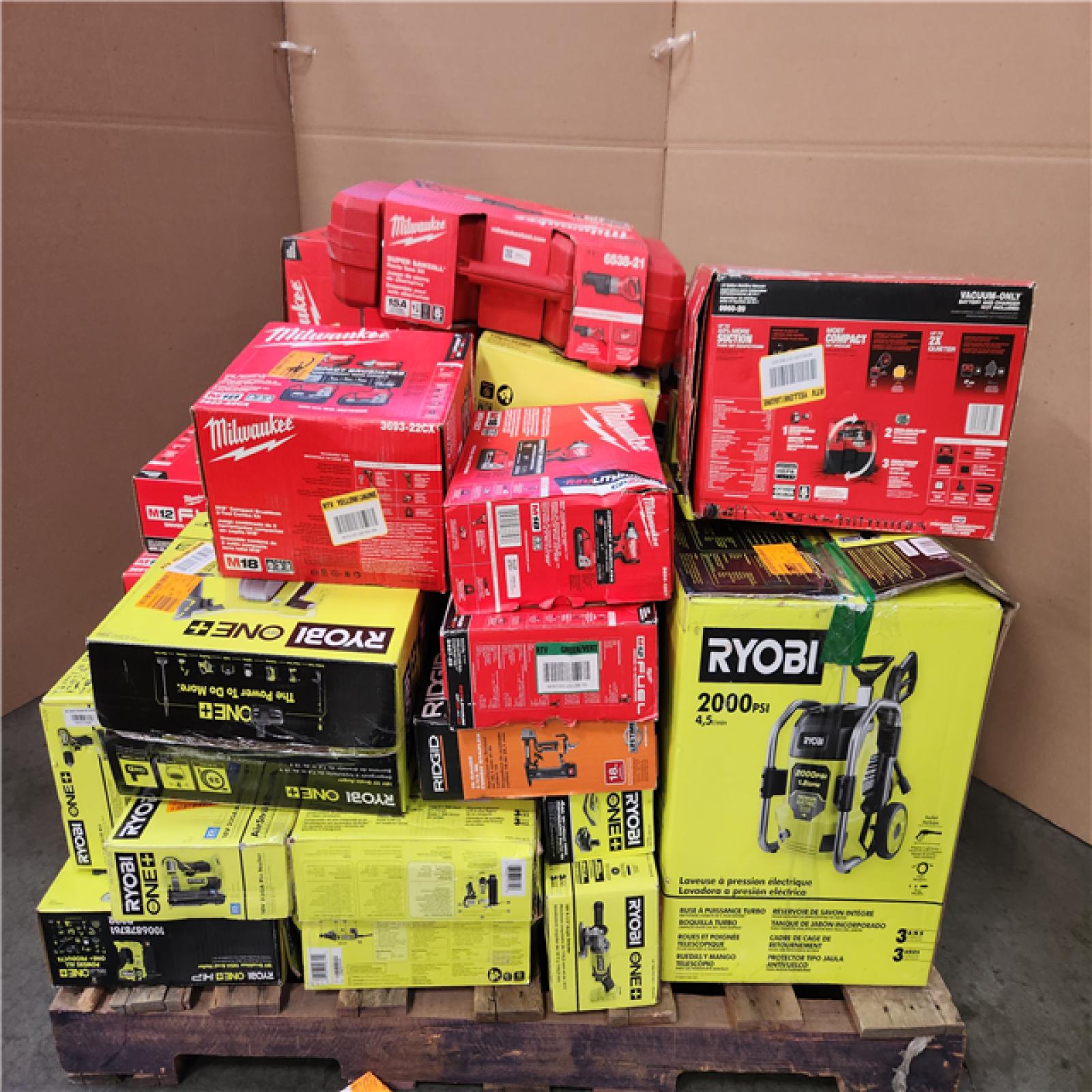 CALIFORNIA AS-IS TOOL PALLET