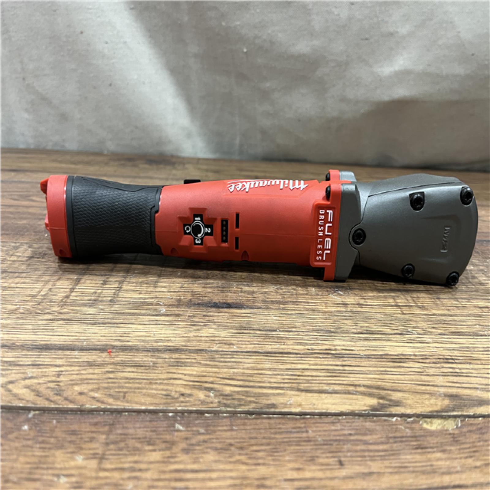 AS-IS Milwaukee 2564-20 M12 FUEL 12-Volt Lithium-Ion Brushless Cordless 3/8 in. Right Angle Impact Wrench