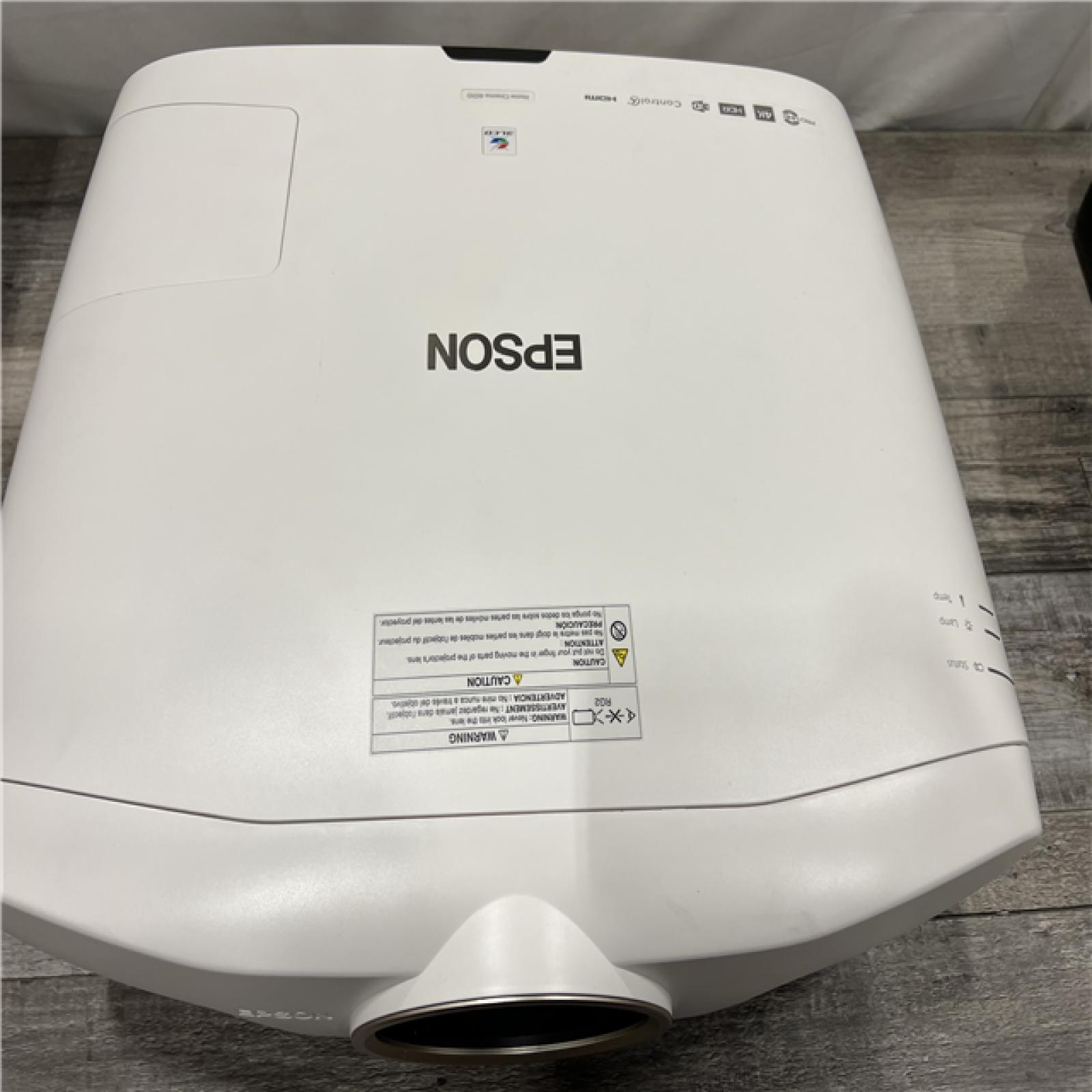 AS-IS Epson Pro Cinema 4050 model H932A Projector - White