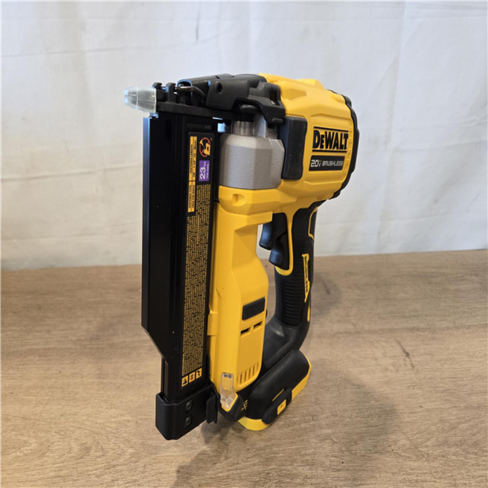 AS-IS DEWALT ATOMIC 20V MAX Cordless 23 Gauge Pin Nailer Kit