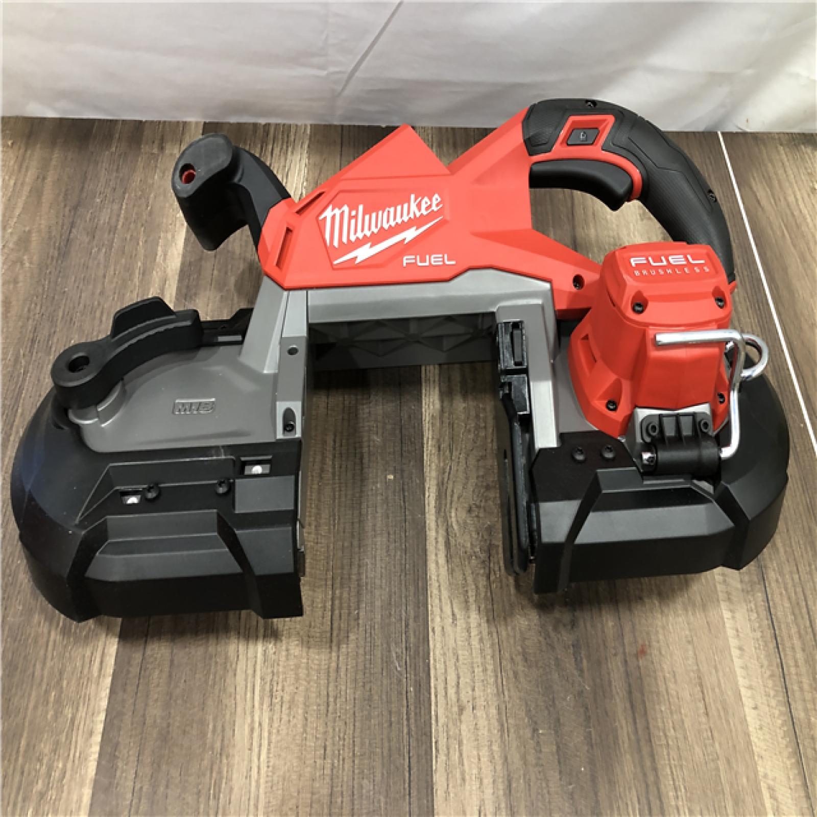 AS-IS Milwaukee  FUEL 18V Lithium-Ion Brushless Cordless Deep Cut Band Saw (Tool-Only)