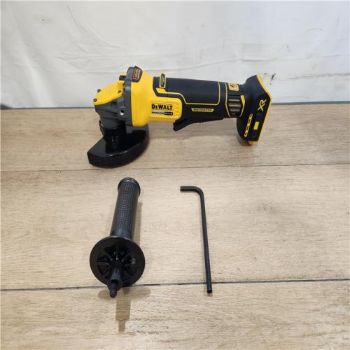 AS-IS- DEWALT 20V XR Cordless 4-1/2. in. to 5 in. Variable Speed Angle Grinder (Tool Only)