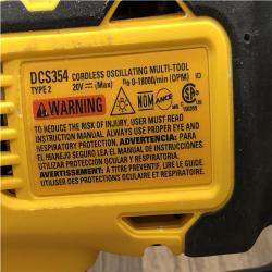 AS-IS DEWALT ATOMIC 20V MAX* Cordless Oscillating Multi Tool (Tool-Only)