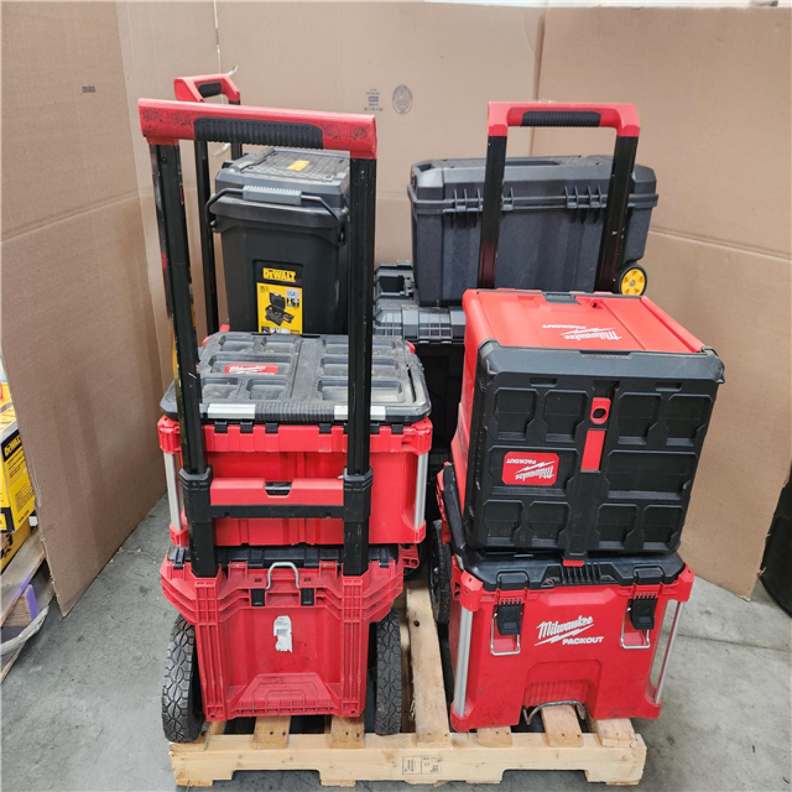 CALIFORNIA AS-IS EMPTY TOOLBOX PALLET