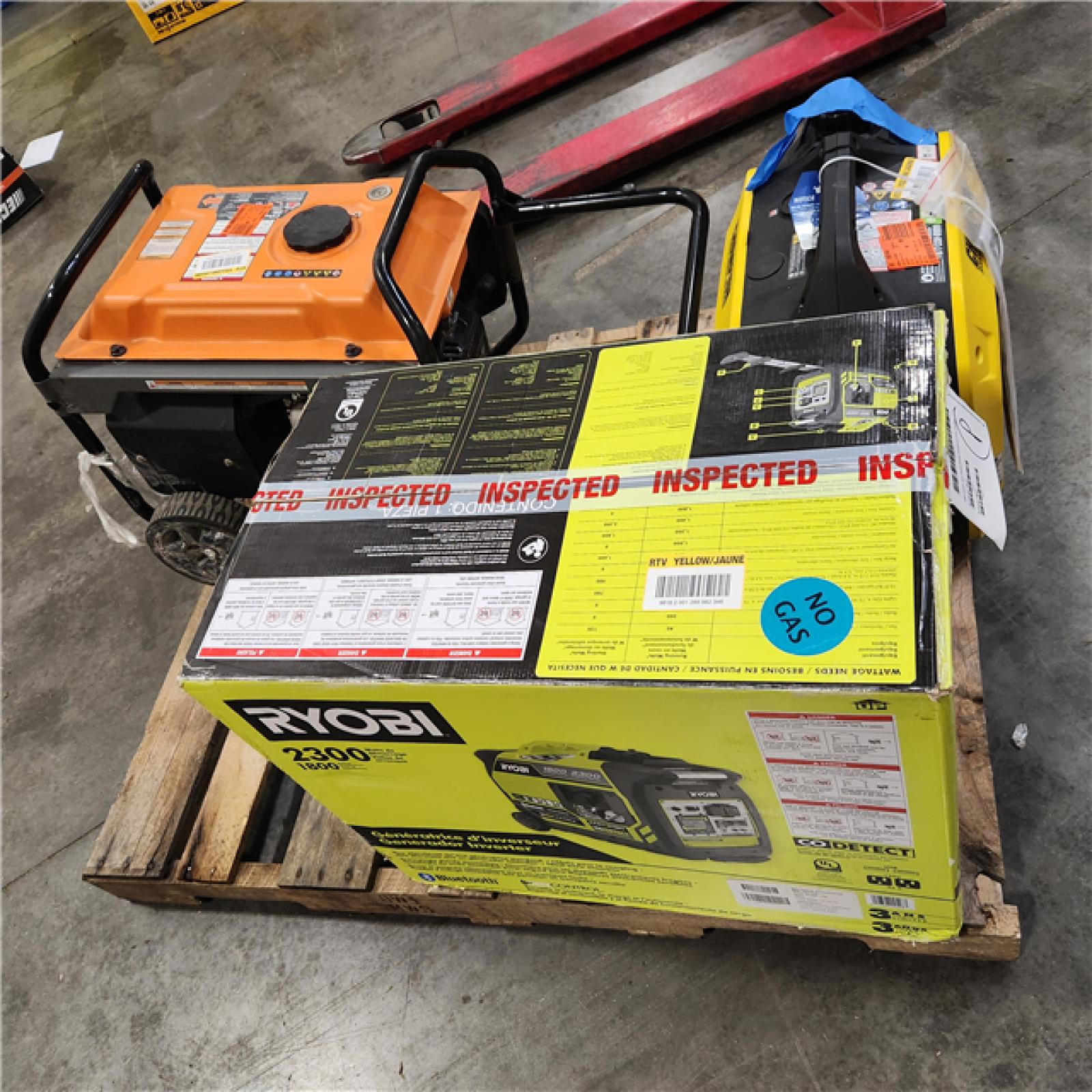 Dallas Location - As-Is Gasoline Portable Generator (Lot Of 3)