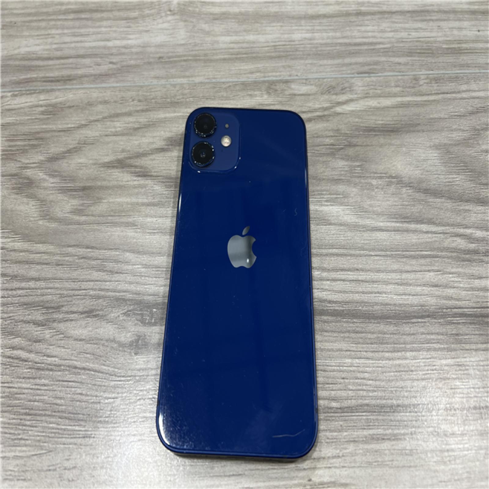 AS-IS Apple iPhone 12 mini MG683LL/A A2176 Blue 64GB