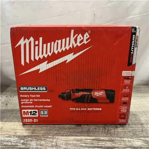 NEW - Milwaukee 12V Lithium-Ion Cordless Brushless Rotary Tool Kit