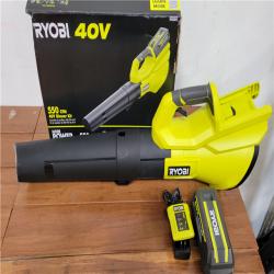 California NEW Ryboi 40V 550 CFM Blower Kit  Includes (1) Battery & Charger