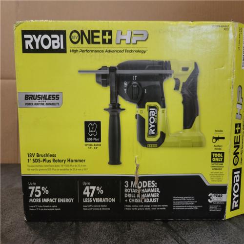 Phoenix LIKE NEW RYOBI ONE+ HP 18V Brushless Cordless 1 in. SDS-Plus Rotary Hammer Drill (Tool Only)
