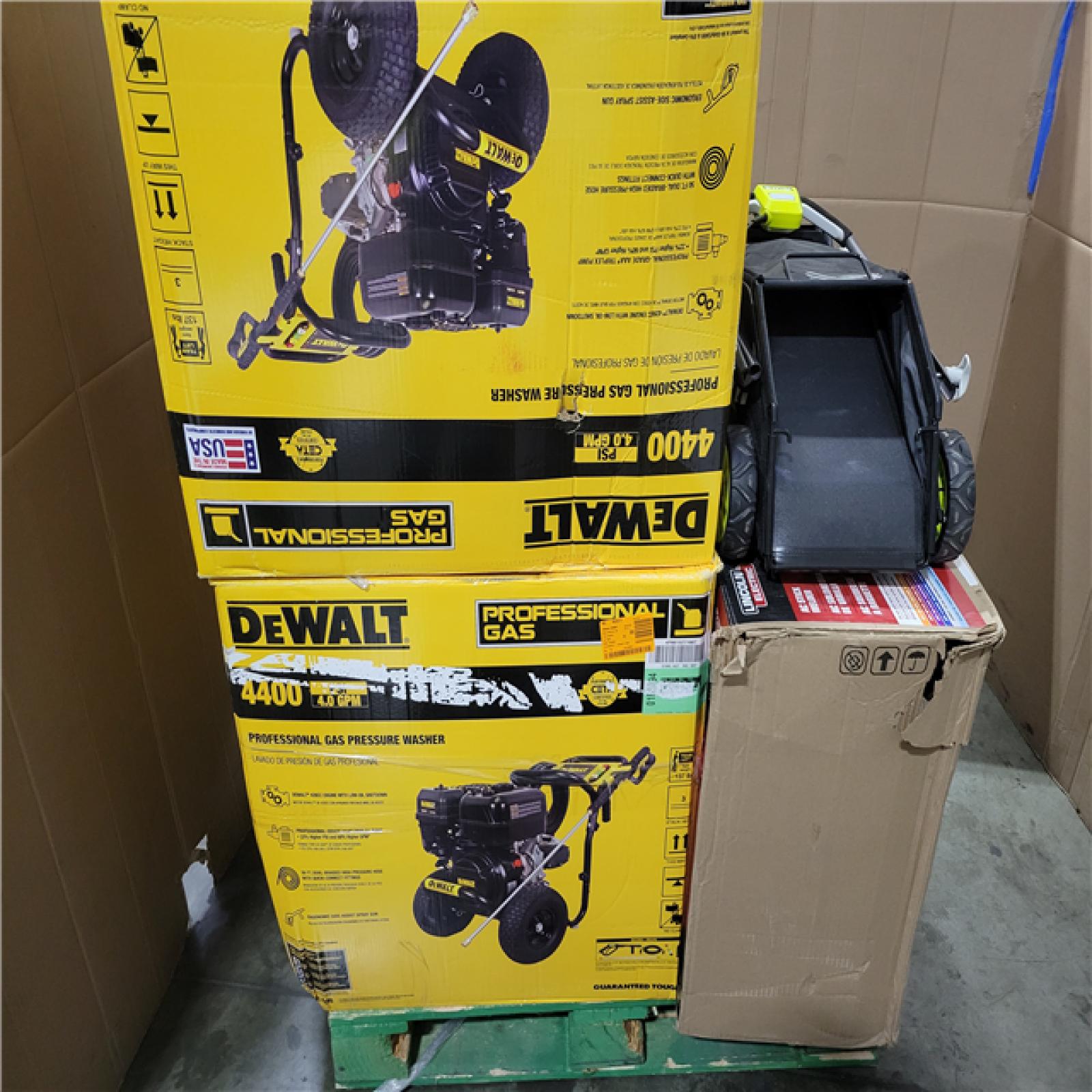 CALIFORNIA AS-IS OUTDOOR POWER EQUIPMENT