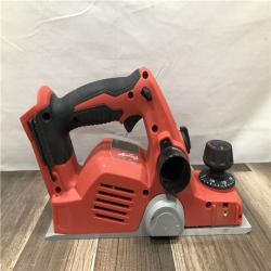 AS-IS Milwaukee 18V Lithium-Ion Cordless 3-1/4 in. Planer (Tool-Only)