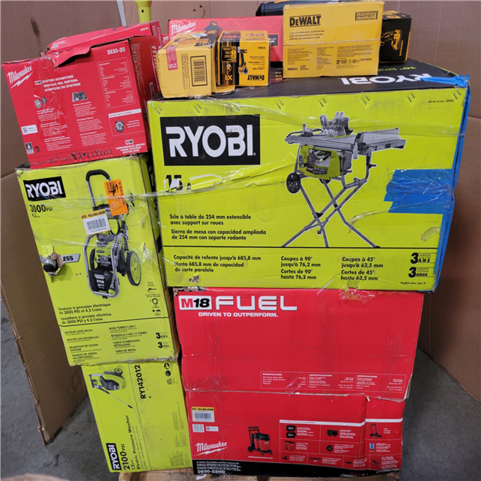 CALIFORNIA AS-IS TOOL PALLET