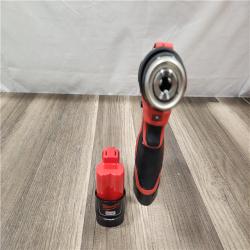 AS-IS- Milwaukee Tool M12 3/8 in. Brushless Cordless Drill/Driver Kit (Battery & Charger)