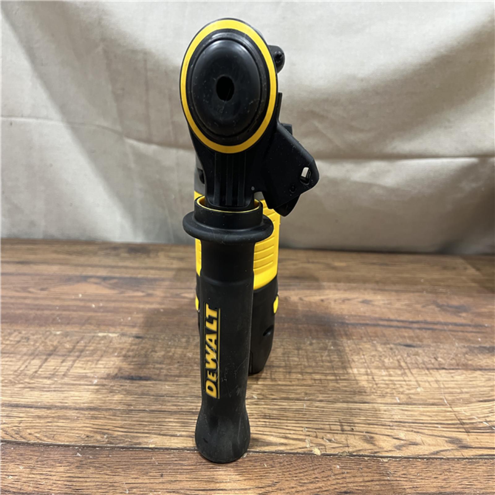 AS-IS DEWALT 20-Volt MAX XR Lithium Ion 1-1/8 in. Cordless SDS-plus Brushless L-Shape Concrete/Masonry Rotary Hammer (Tool-Only)