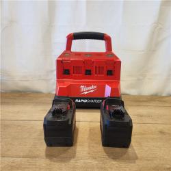 AS-IS- Milwaukee M18 18V Lithium-Ion REDLITHIUM FORGE Starter Kit with Two 12.0 Ah Battery