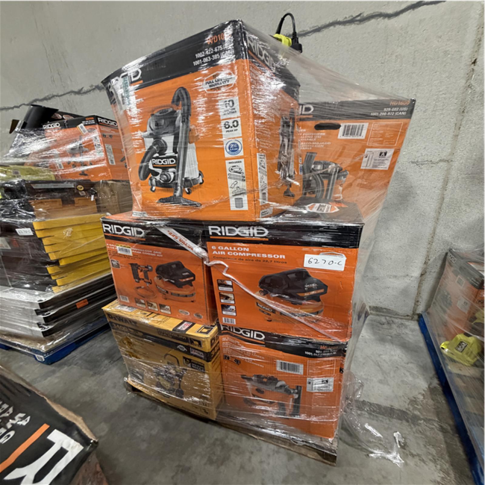 Atlanta Location As-Is Tools and More Partial Truckload (8 Pallets) 6270-C