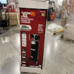 NEW! - Husky 20 Gal. 200 PSI Oil Free Portable Vertical Electric Air Compressor