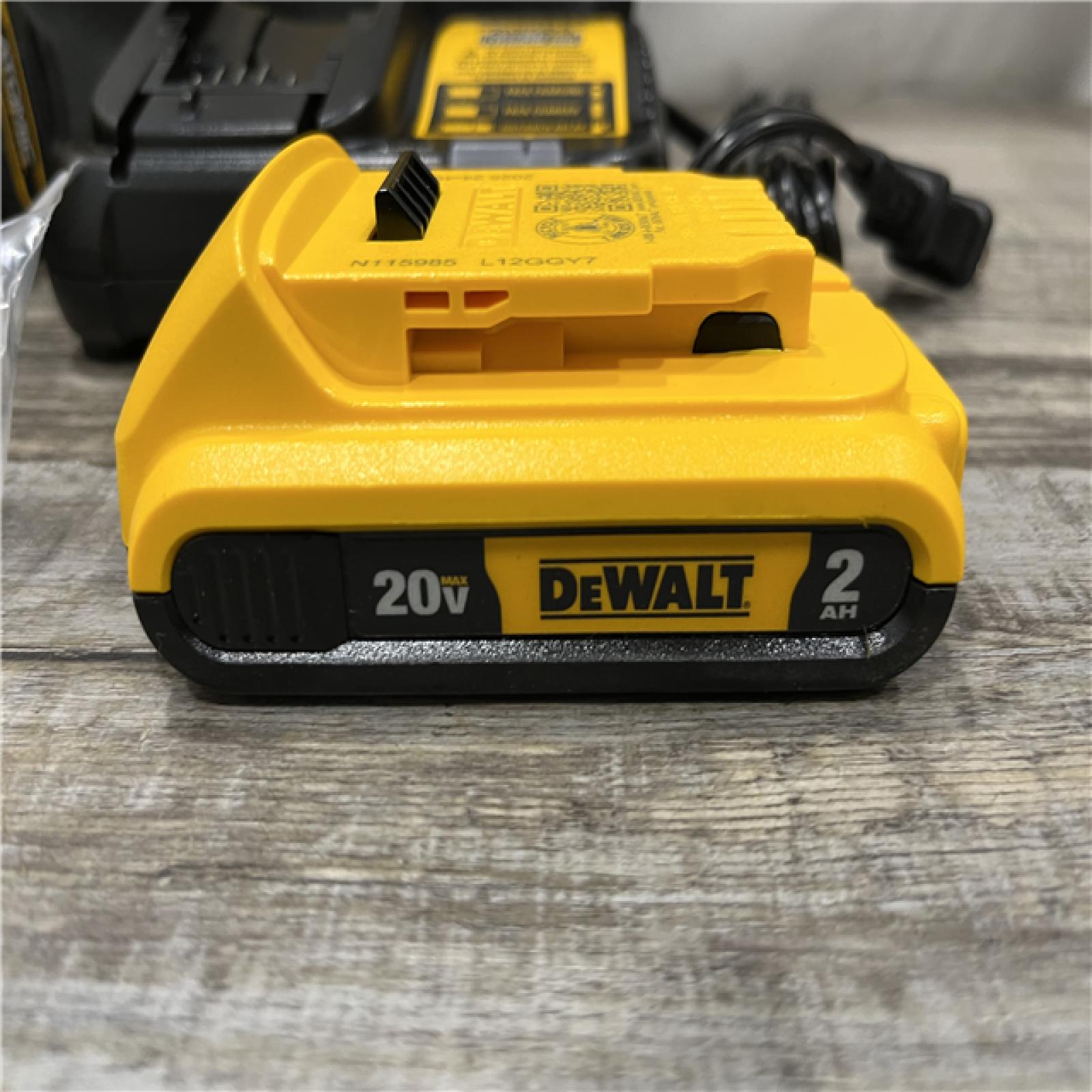 AS-IS DEWALT Atomic 20V Lithium-Ion Cordless Compact 1/2 in. Drill/Driver Kit