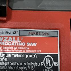 AS-IS Milwaukee FUEL 18V Lithium-Ion Brushless Cordless Super SAWZALL Orbital Reciprocating Saw (Tool-Only)