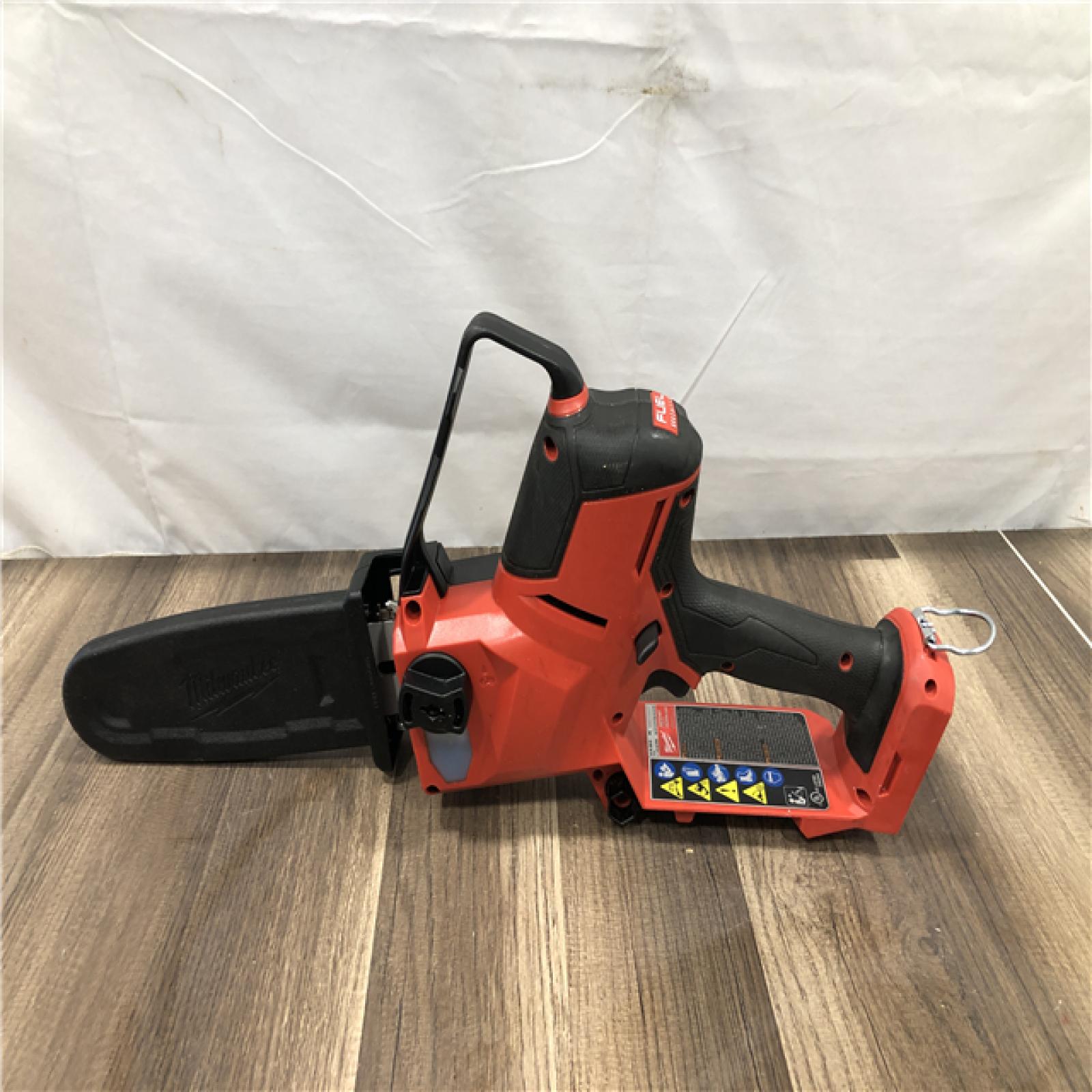 AS-IS Milwaukee FUEL 18V Lithium-Ion Brushless Battery 8 in. HATCHET Pruning Saw (Tool-Only)