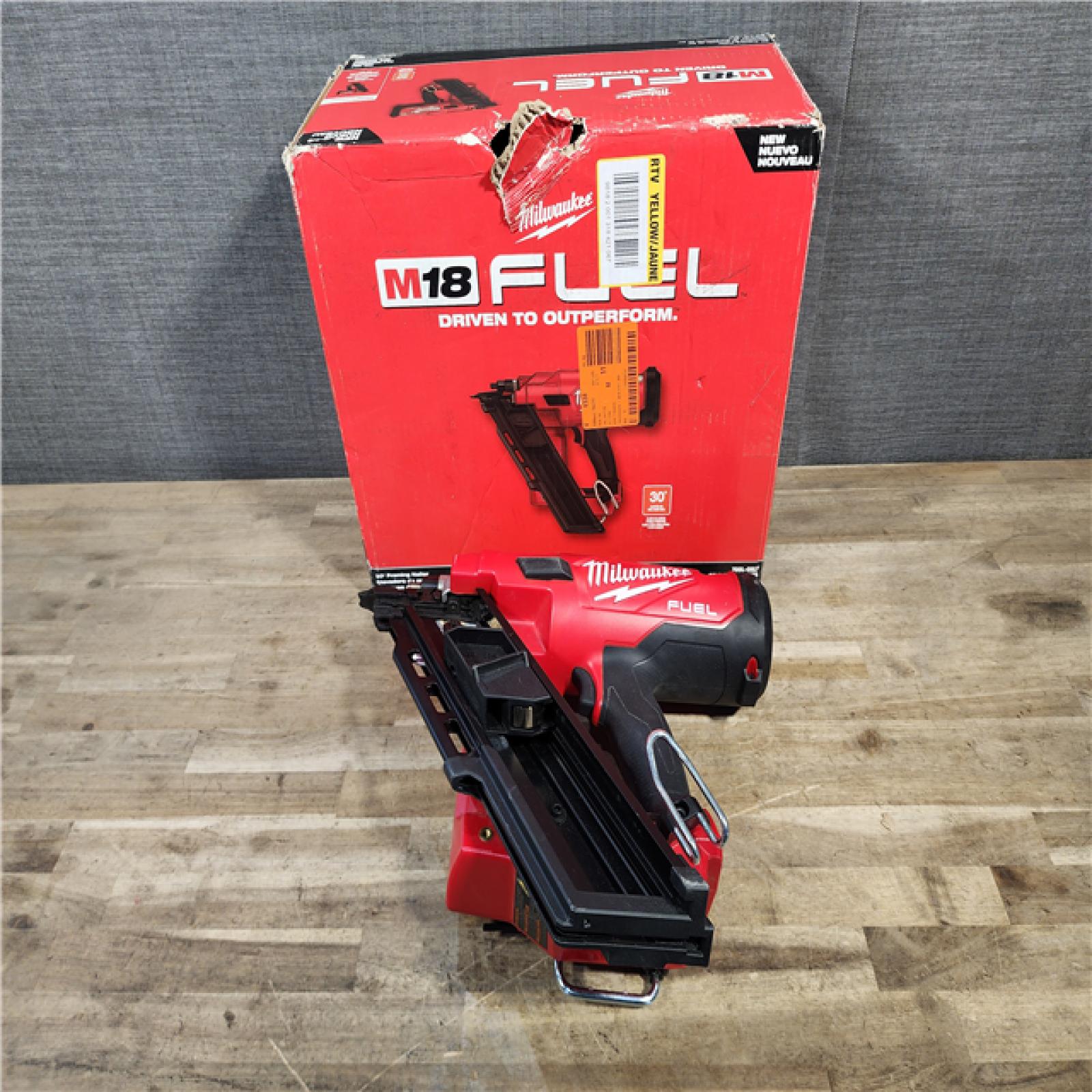 HOUSTON LOCATION - AS-IS M18 FUEL 3-1/2 in. 18-Volt 30-Degree Lithium-Ion Brushless Cordless Framing Nailer (Tool-Only)