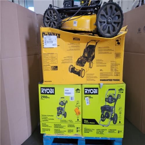 CALIFORNIA AS-IS OUTDOOR POWER EQUIPMENT
