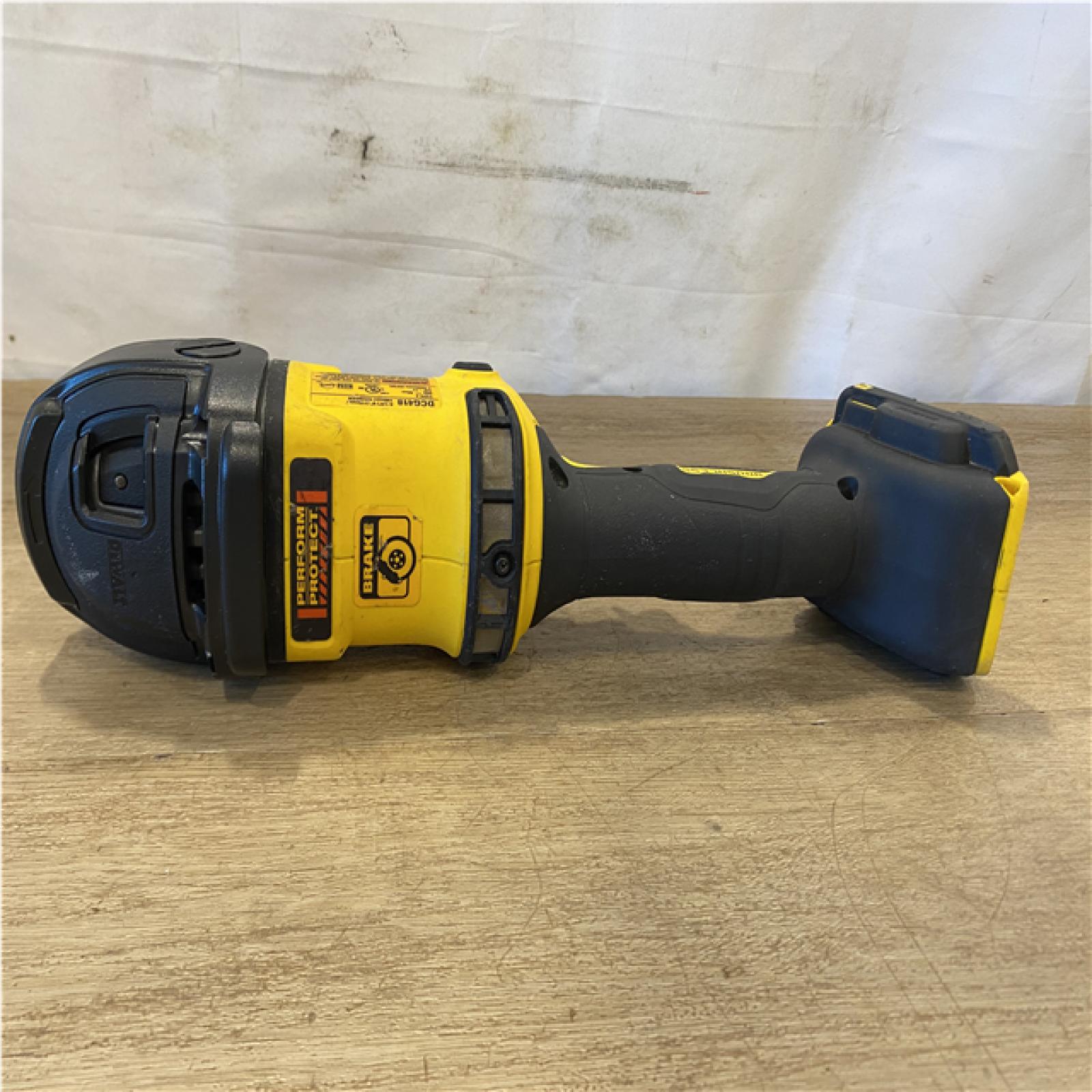 AS-IS DEWALT FLEXVOLT 60V Cordless 7 in. Angle Grinder (Tool-Only)