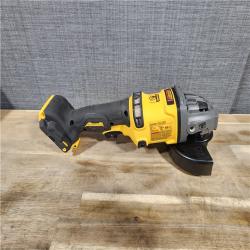 HOUSTON LOCATION - AS-IS DEWALT 60V MAX Cordless Brushless 4.5 in. to 6 in. Small Angle Grinder with Kickback Brake (Tool Only)