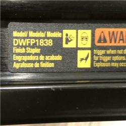 AS-IS DEWALT Pneumatic 18-Gauge 1/4 in. Crown Corded Stapler