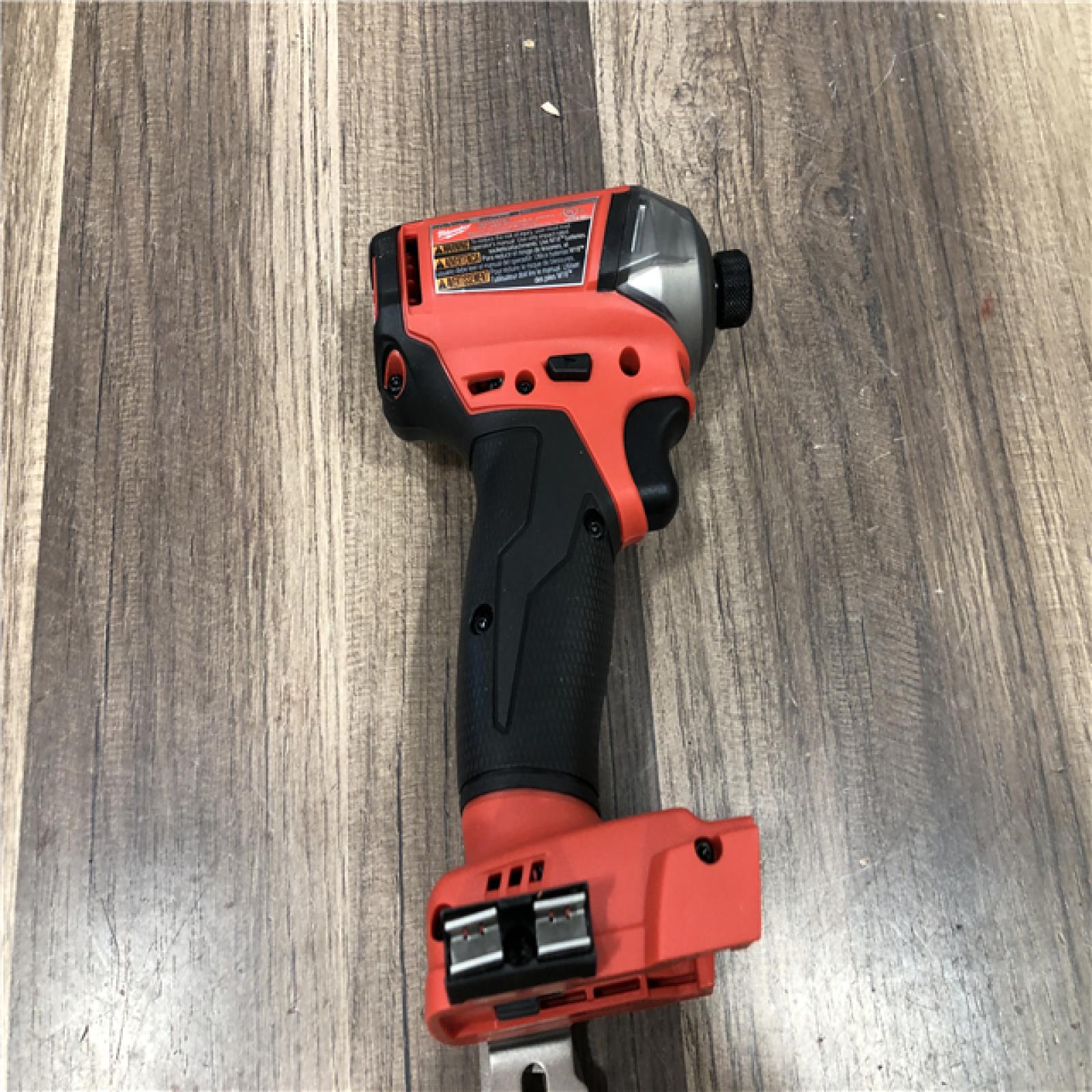 AS-IS Milwaukee FUEL SURGE 18V Lithium-Ion Brushless Cordless 1/4 in. Hex Impact Driver (Tool-Only)