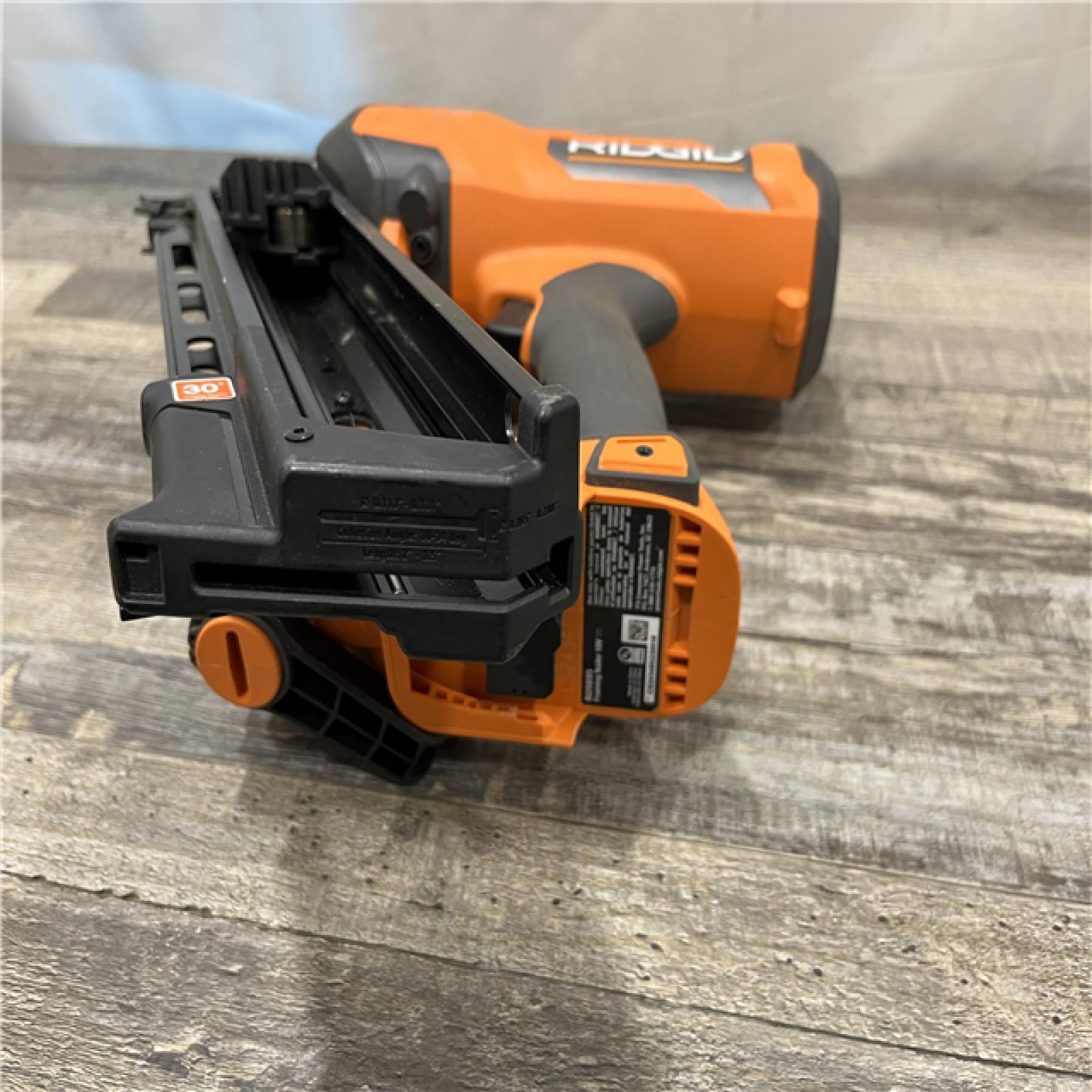 AS-IS RIDGID 18V Brushless Cordless 30° 3-1/2 in. Framing Nailer (Tool Only)