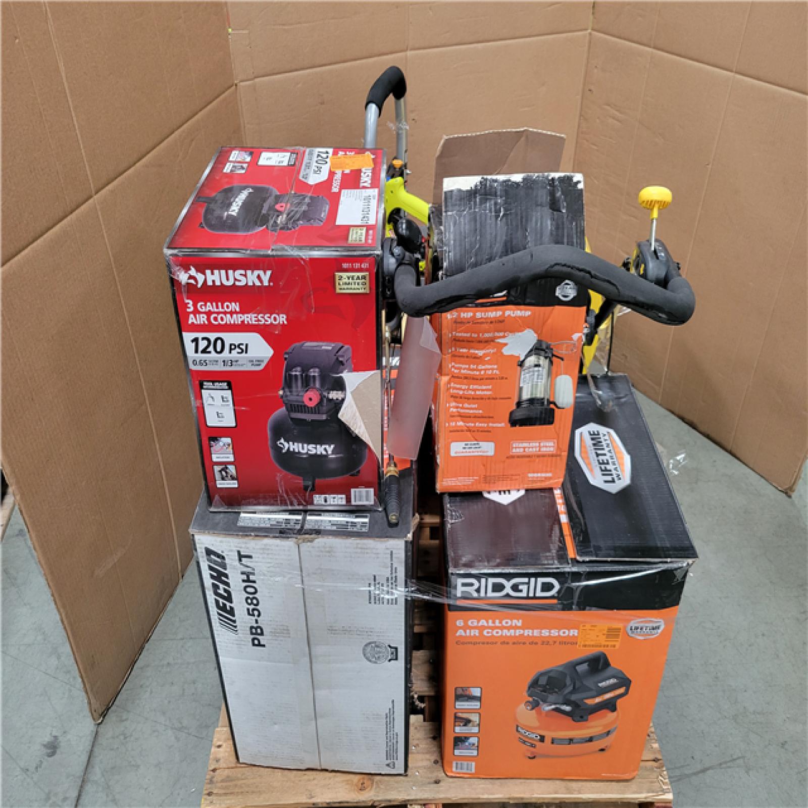 CALIFORNIA AS-IS OUTDOOR POWER EQUIPMENT