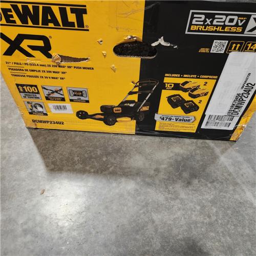 As-Is- DEWALT 20V MAX* 21 3-in-1 Push Mower