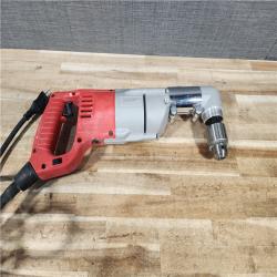 HOUSTON LOCATION - AS - IS Milwaukee  7 Amp Corded 1/2 in. Corded Right-Angle Drill Kit with Hard Case