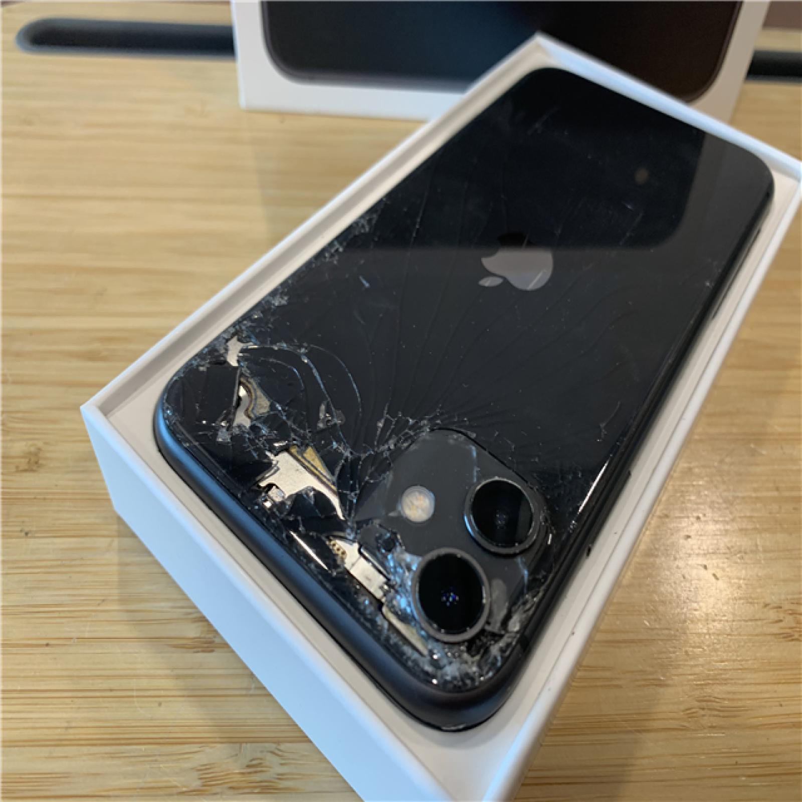 AS-IS Apple iPhone 11 64GB Black