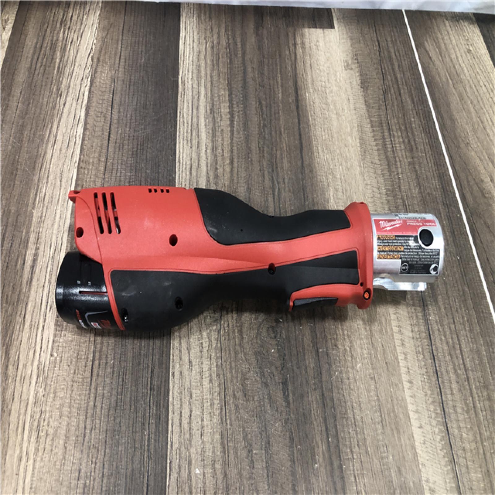AS-IS Milwaukee 12-Volt Lithium-Ion Force Logic Cordless Press Tool Kit