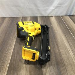 AS-IS DEWALT 20V MAX XR Lithium-Ion Cordless 15-Gauge Angled Finish Nailer (Tool Only)
