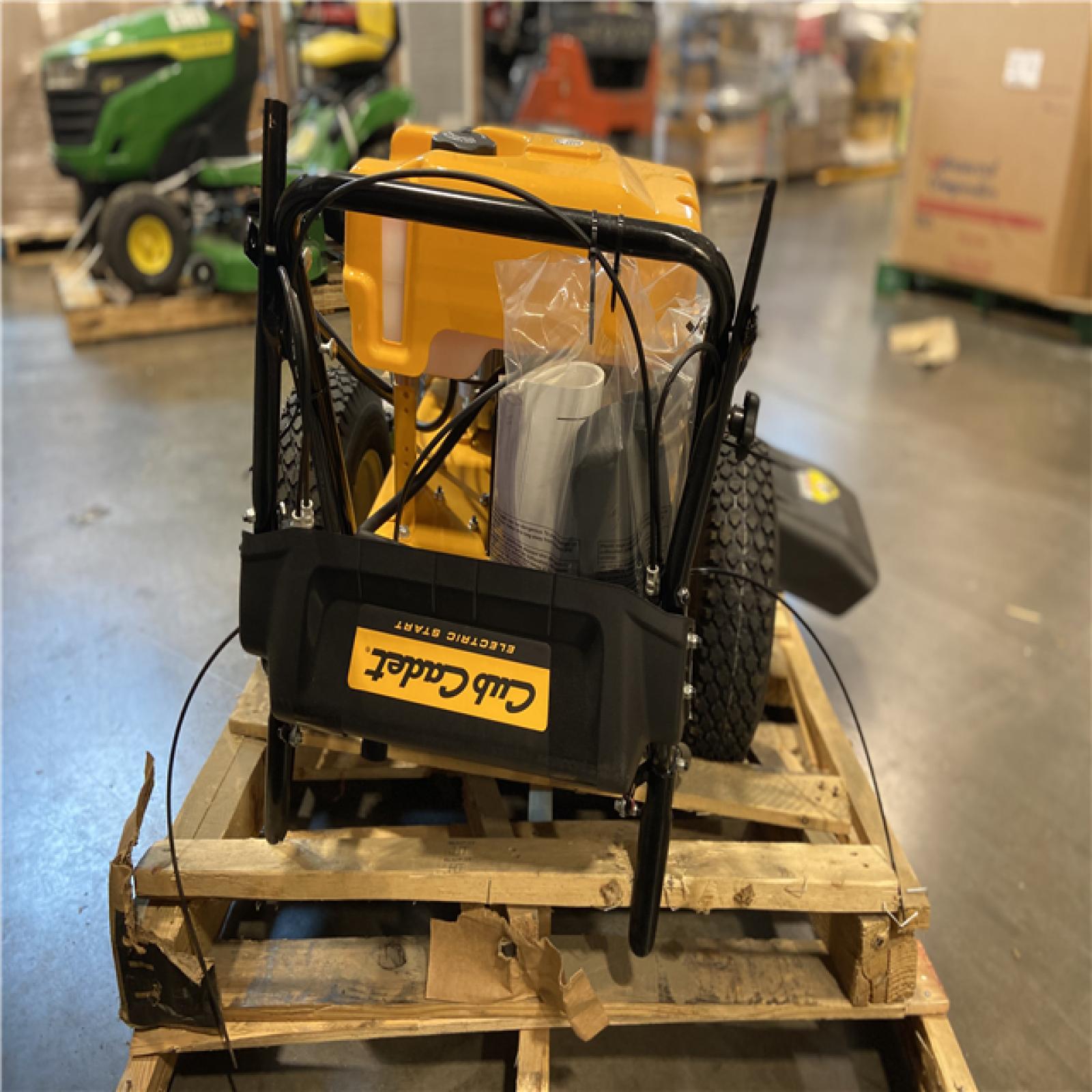 DALLAS LOCATION - Cub Cadet 33 in. 10.5 HP Briggs and Stratton Electric Start Gas Engine Wide Area Walk Behind Self Propelled Lawn Mower
