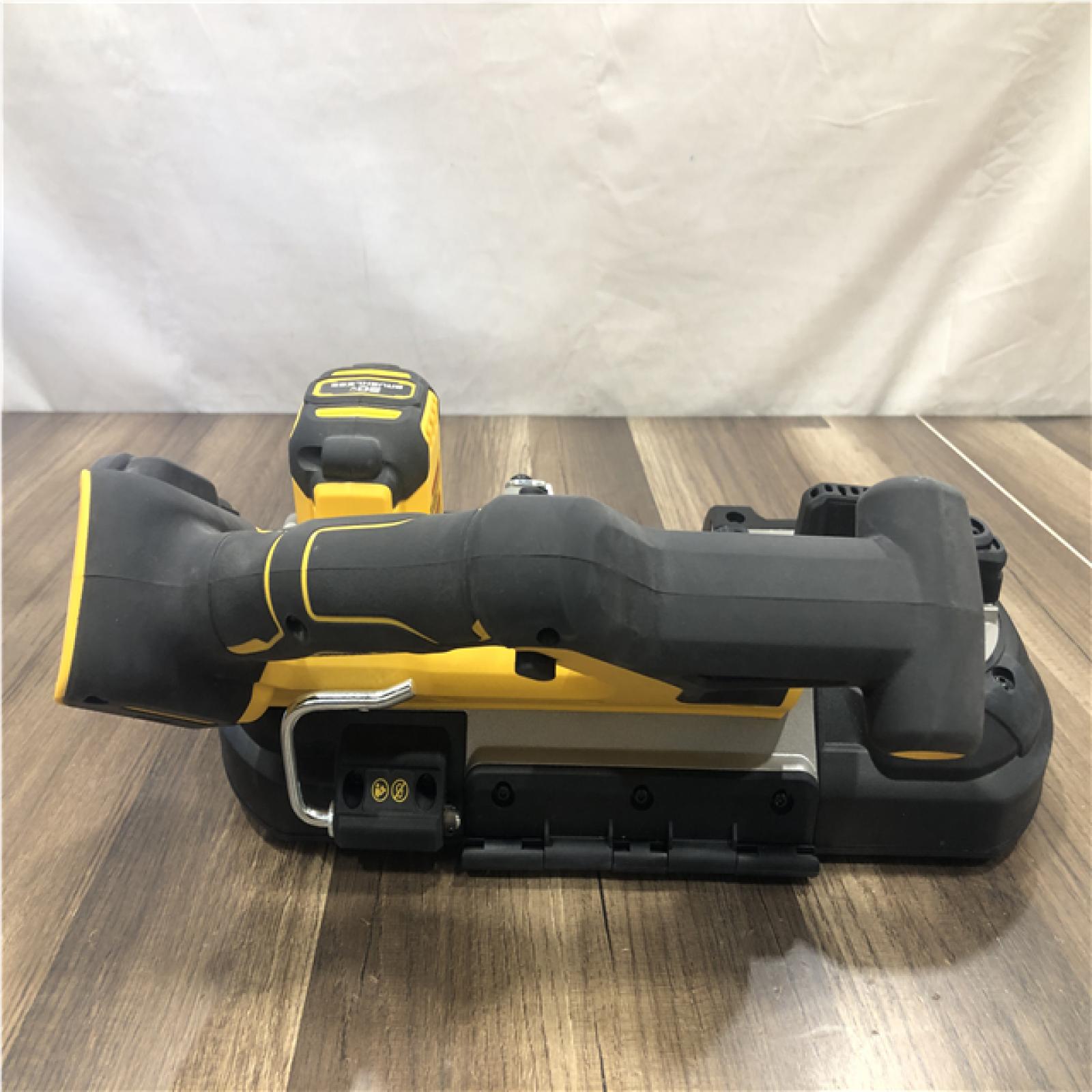 AS-IS DEWALT 20-Volt MAX 3-3/8 in. Cordless Brushless Bandsaw (Tool-Only)