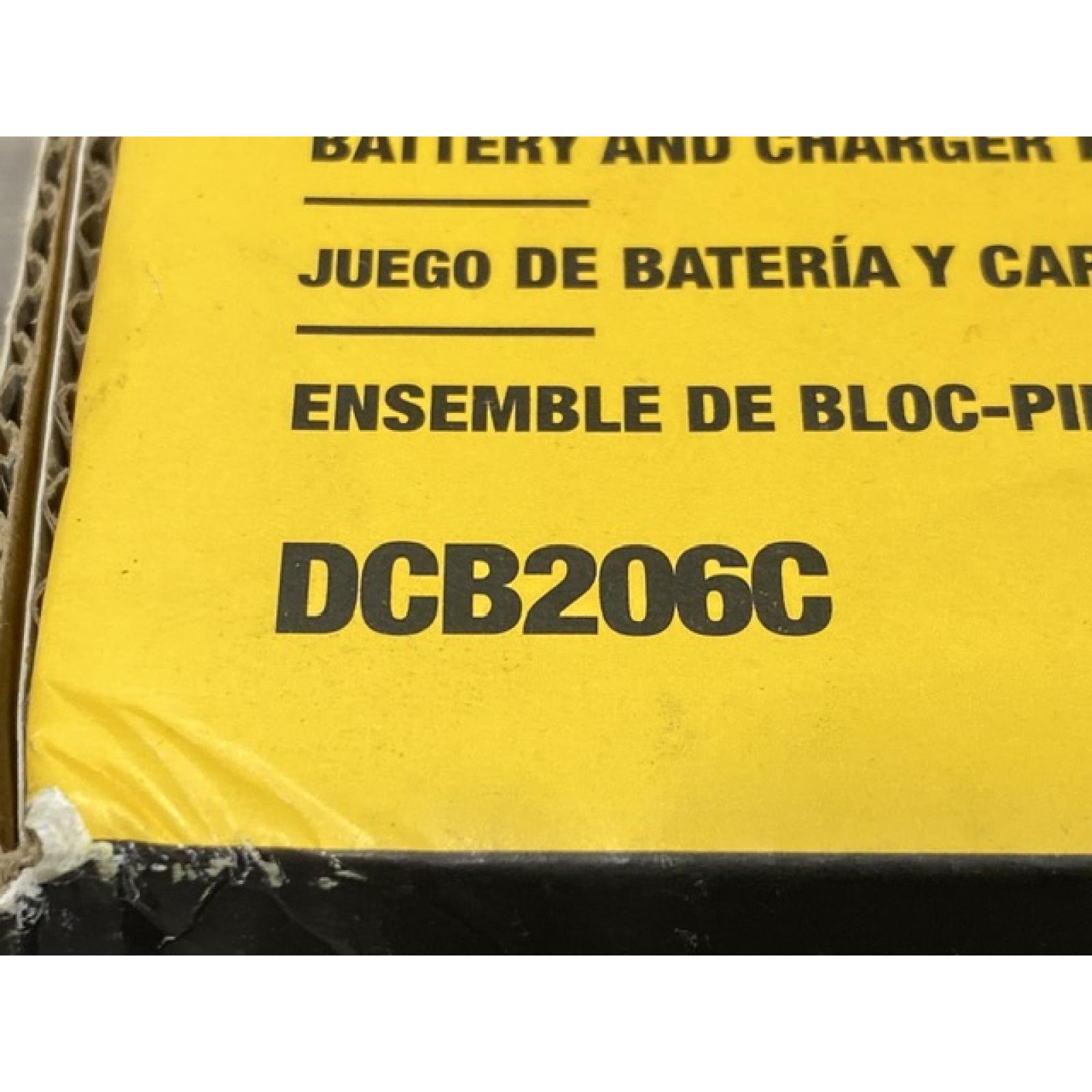 NEW - DEWALT 20V MAX Lithium-Ion 6.0 Ah Battery and Charger