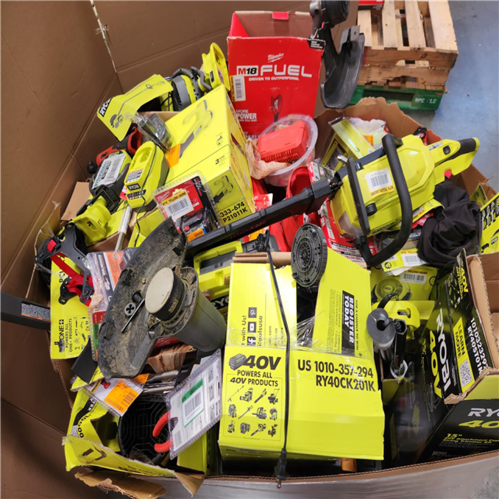 CALIFORNIA AS-IS TOOL PALLET
