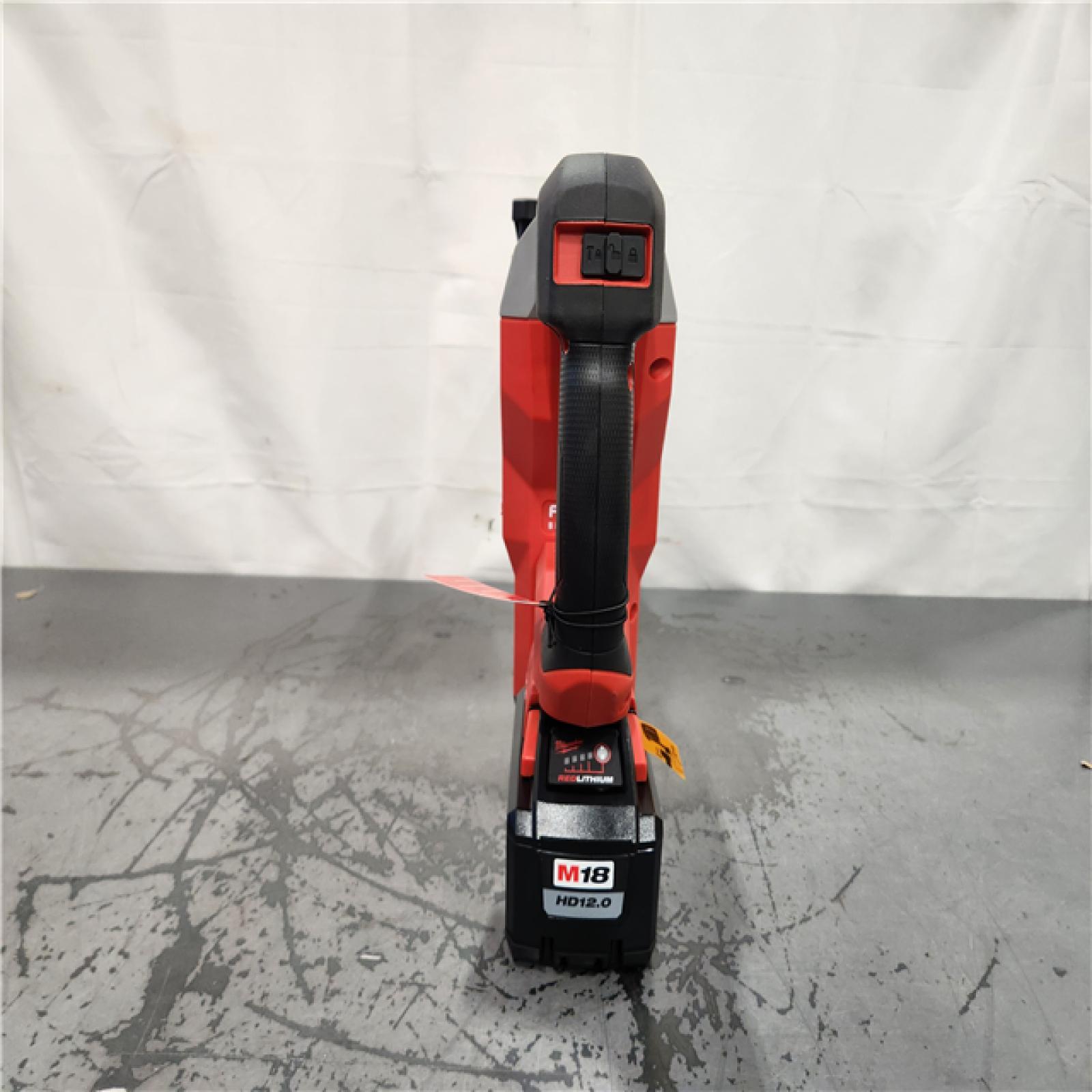 AS-IS- Milwaukee M18 FUEL ONE-KEY 18V Lithium-Ion Brushless Cordless 1-3/4 in. SDS-MAX Rotary Hammer with Two 12.0 Ah Battery
