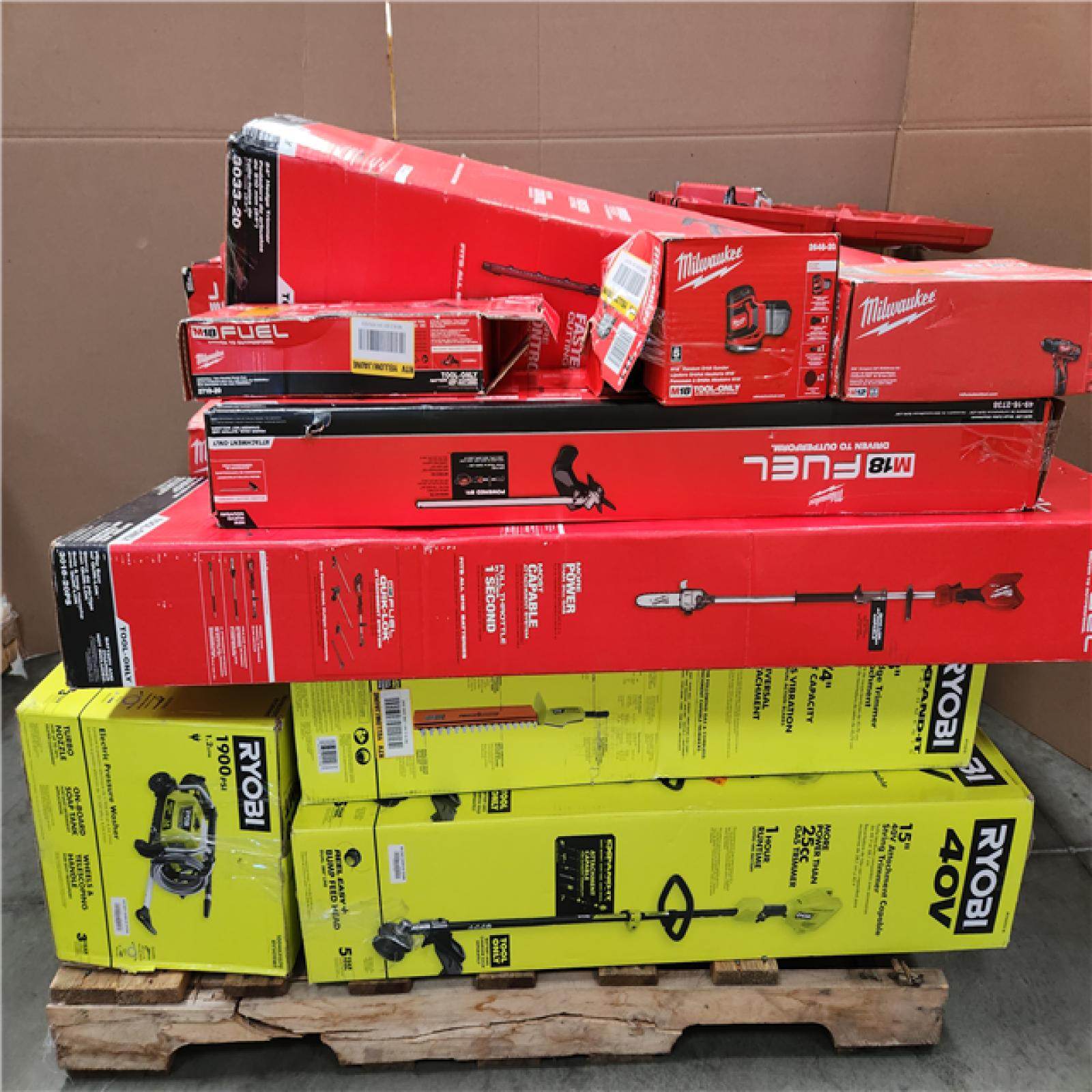 CALIFORNIA AS -IS  TOOL PALLET